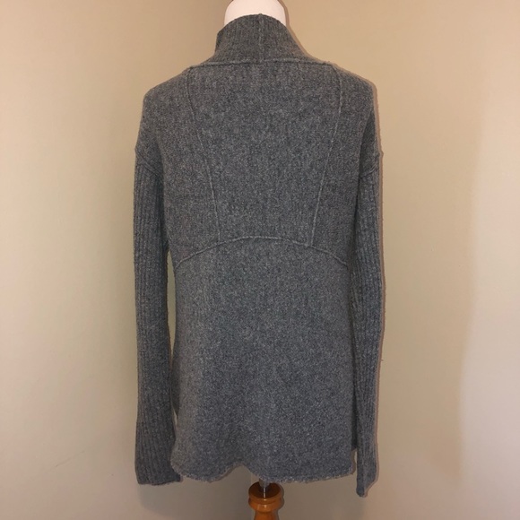 Free People Alpaca/Wool Blend Mock Neck Sweater-M - Picture 4 of 16